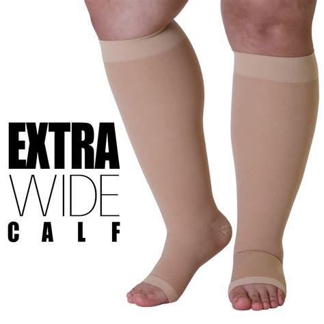 compression stockings open toe